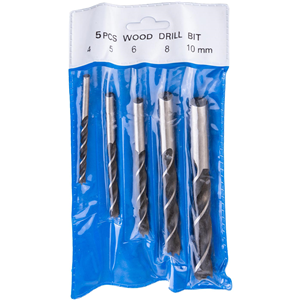CR Zestaw wierteł do drewna 4-10MM 5 ELEM.
