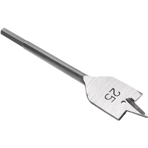 CB Zestaw wierteł piórowych drewno 10-25mm (6szt)