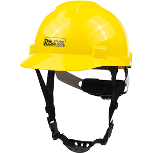 CC Kask ochronny HDPE , 4-punktowe mocowanie ŻÓŁTY