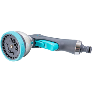 CC Pistolet zraszający 10 funkcji metal/guma 1/2'