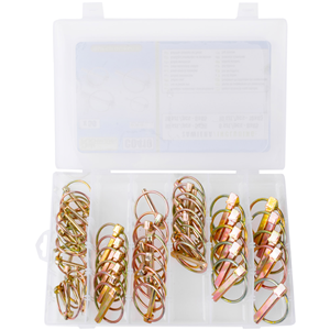 CC Komplet zawleczek z pierścieniem (50szt)