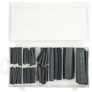 CC Komplet koszulek termokurczliwych czarn(127szt)