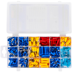 CC Komplet końcówek i złącz elektrycznych (360el.)