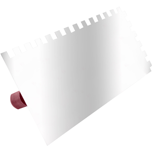 CC Paca nierdzewna z zębami 4x4 280x130mm