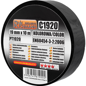 CC Taśma izolacyjna PCV kolorowa 19mmx10m