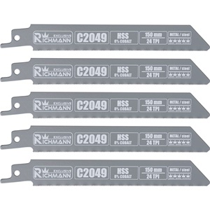 CC Brzeszczot do piły szablastej 150mm 24TPI(5szt)