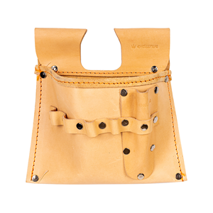 CC Pas narzędziowy skórzany z kieszeniami 125cm