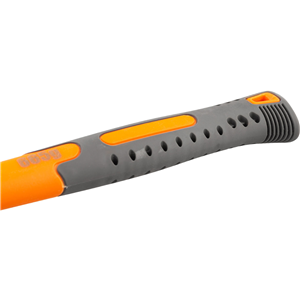 CC Młotek gumowy biało-czarny 115mm FIBERGLASS.