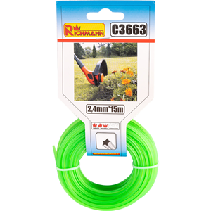 CC Żyłka do kosiarki gwiazdkowa 2,4mmx15m