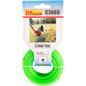 CC Żyłka do kosiarki gwiazdkowa 2,7mmx15m