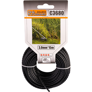 CC Żyłka do kosiarki z zębami 3,0mmx15m