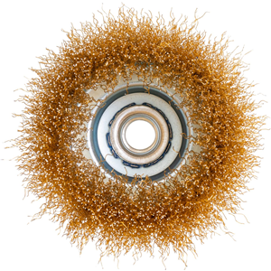 CC Szczotka czołowa mosiężna M14 100mm