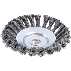 CC Szczotka do wiertarki stożkowa skrętna 125mm