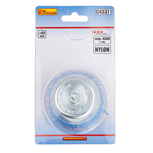 CC Szczotka nylonowa wiertarska doczołowa 65mm