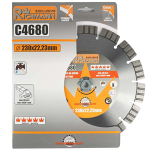 CC Tarcza diamentowa do betonu zbrojonego 230mm