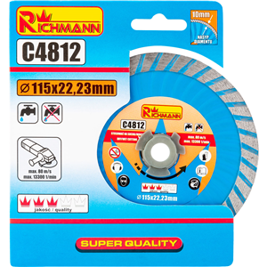 CC Tarcza diamentowa SUPER TURBO 115mm