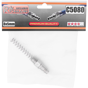 CC Końcówka przewodu poliuretanowego męska 8x5mm