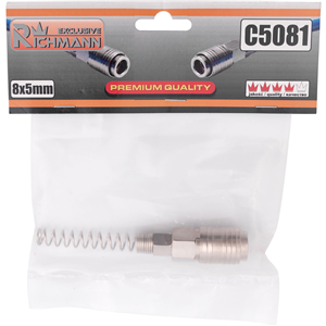 CC Końcówka przewodu poliuretanowego żeńska 8x5mm