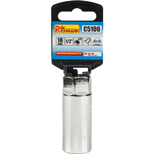 CC Nasadka do świec z magnesem 12-kątna 1/2' 18mm