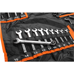 CC Komplet kluczy polerowanych (47elem)