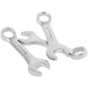 CC Zestaw kluczy płasko-oczkowych krótkich (10szt)