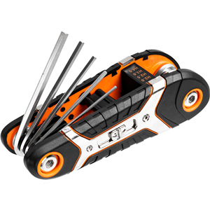 CC Klucze imbusowych składane 1,5-8mm (8szt)