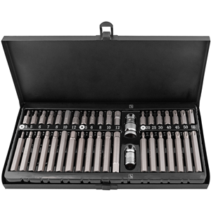 CC Klucze wewnętrzne RIBE, SPLINE, TORX (40szt)