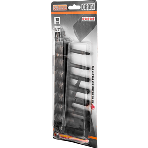 CC Nasadki udarowe IMBUS 1/2' 78mm H5-H19 (8szt)