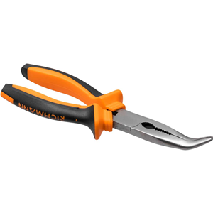 CC Szczypce wydłużone wygięte 200mm