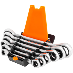 CC Klucze oczkowe z grzechotką 8-19mm (5szt)