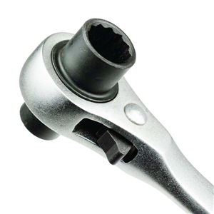 CC Klucz nasadowy dwustronny z grzechotką 10x13mm