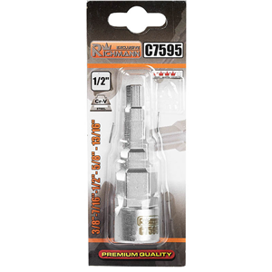 CC Klucz do grzejników stopniowany 1/2'