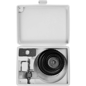 CC Zestaw otwornic do gips-kartonu 64-127mm (8szt)