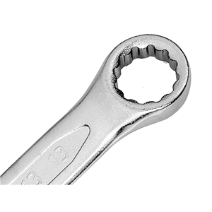 CC Klucz płasko-oczkowy satynowany 18mm