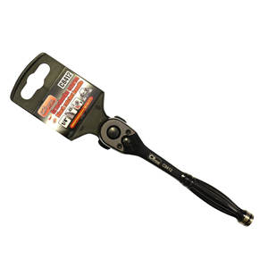 CC Grzechotka 1/4' czarna 45zębów