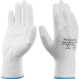 CC Rękawice robocze ULTRA-TEC białe "10"