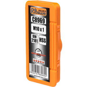 CC Gwintownik drobnozwojowy HSS M10x1,0mm DIN2181