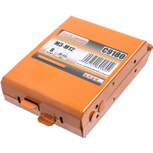 CC Zestaw narzynek M3-M12 z oprawką (8szt)