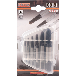 CC Wykrętaki do urwanych śrub M3-M25 (6szt)