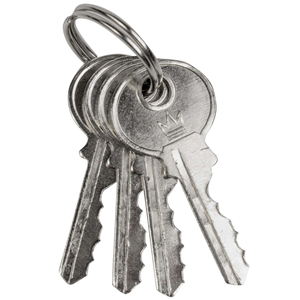 CC Kłódka niebieska z długim pałąkiem 40x15x5,5mm