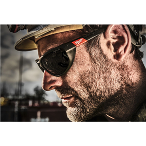 MB Okulary ochronne PREMIUM z uszczelką przyciemn.