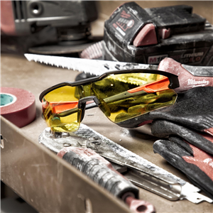 MB Okulary odporne na zarysowania żółte