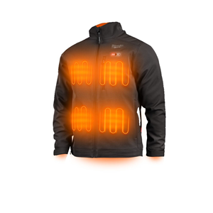 MM KURTKA PODGRZEWANA CZARNA M12 HJBL5-201 "XXXL"