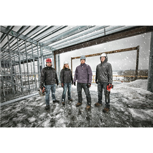 MM KURTKA PODGRZEWANA PUCHOWA M12 HJP-0 (XXL)