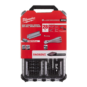 MO PACKOUT zestaw nasadek chrom 1/4' (28szt)