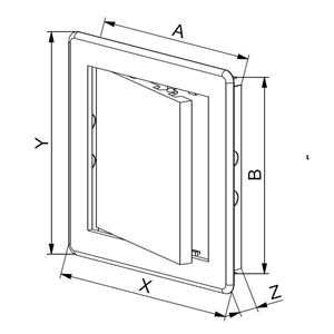 AW Drzwiczki rewizyjne 15x30  DT26
