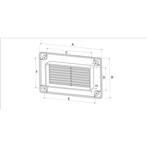 AW Osłona kanału płaskiego (55x110)