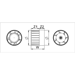 AW Wentylator kanałowy WKA100 E0007848W